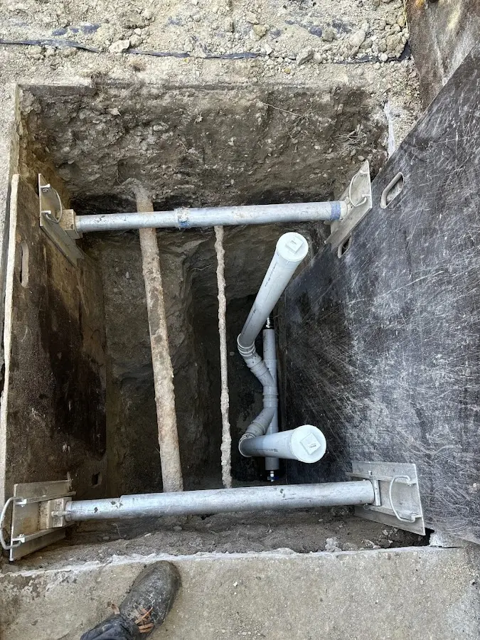 Experienced plumber completing Gas Line Repair work in West Bridgewater